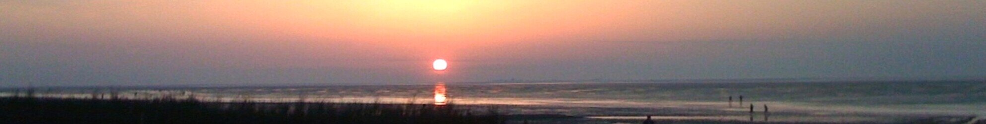 Sonnenuntergang Nordsee